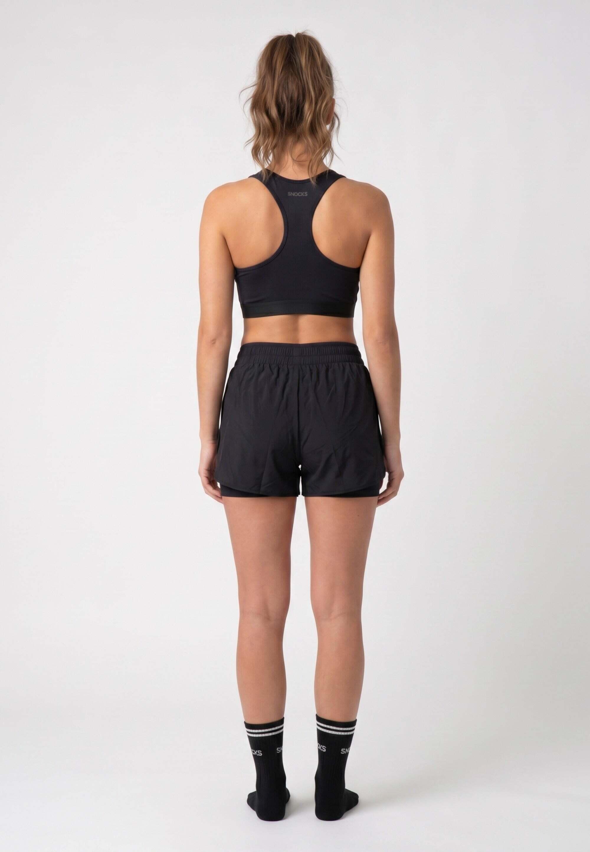2 IN 1 SPORT SHORTS DAMEN 4/5
