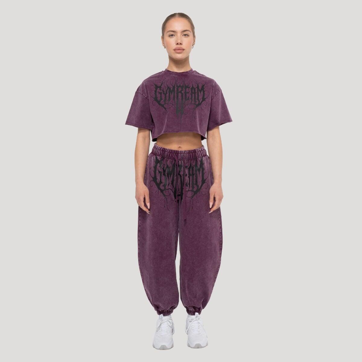 Spodnie damskie fitness oversize Raisin Abyss 6/7