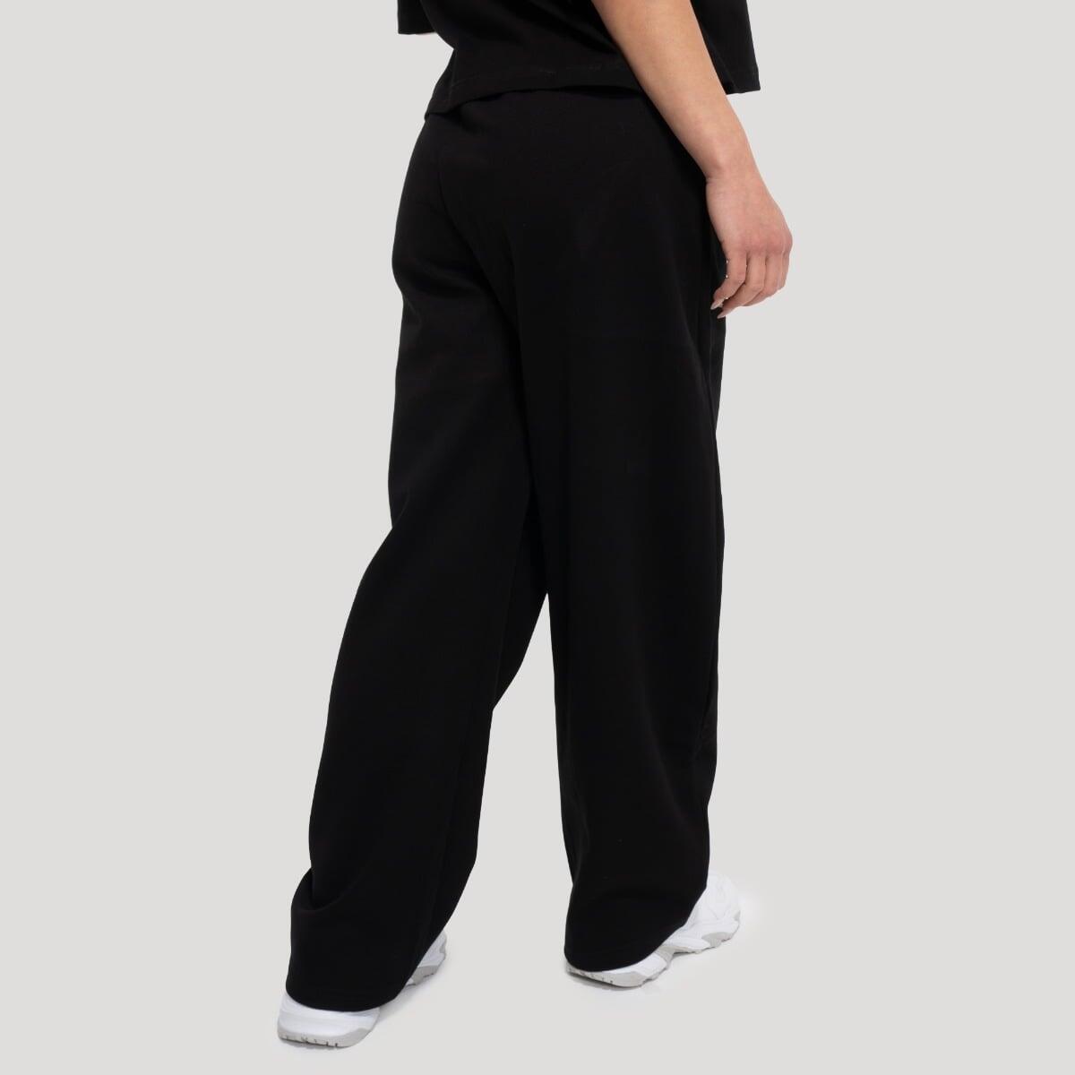 Spodnie damskie fitness oversize czarne Thorn 4/7