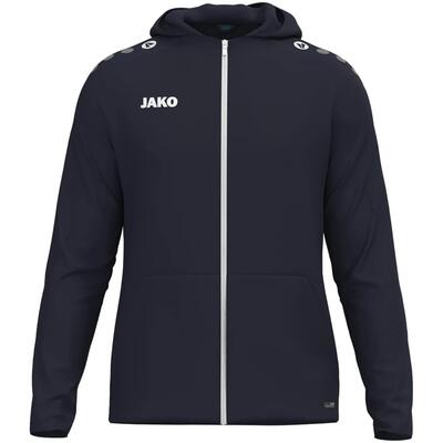 Jas - multisport - dames - hoodie met rits en microfleece - jako one - marine