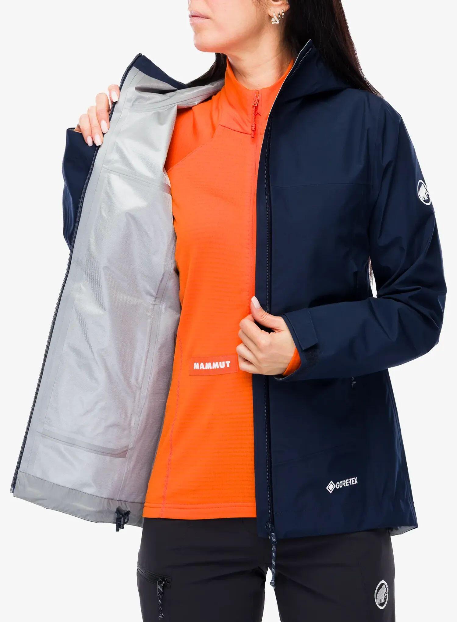 Kurtka w góry damska Mammut Crater Light HS Hooded Jacket 4/7