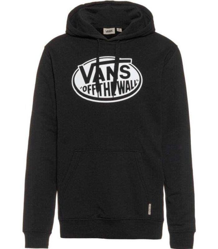 Bluza z kapturem Męska Vans Classic Off The Wall Czarny 4/4