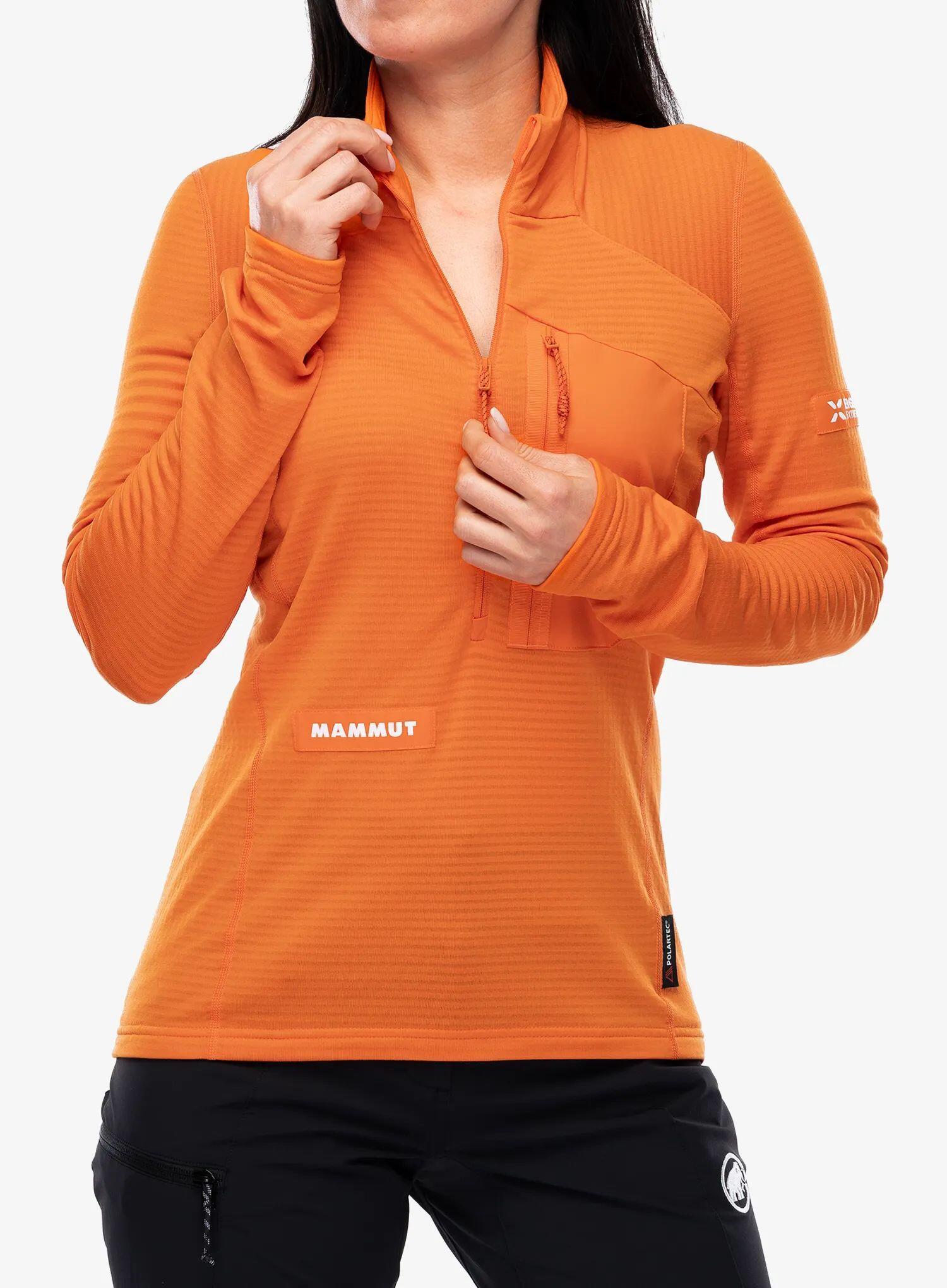 Bluza damska bez kaptura Mammut Eiger Nordwand Advanced FL Half Zip Pull 4/7