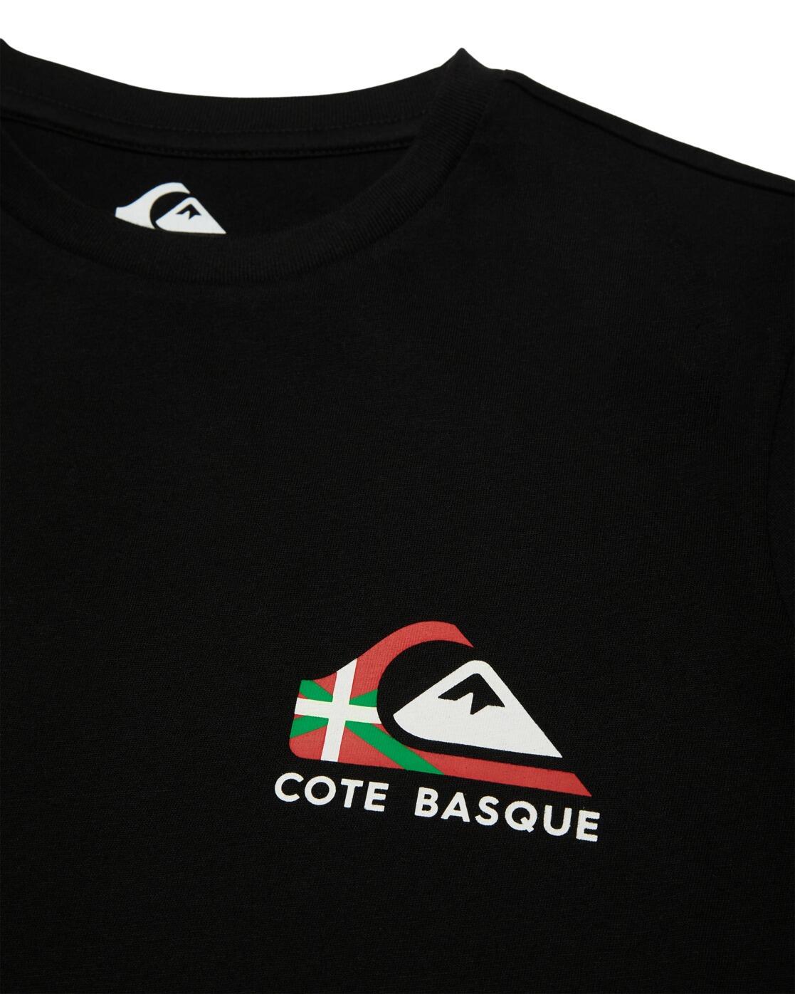 Camiseta de manga corta DESTI TEE IKUR Negro Niño 3/4
