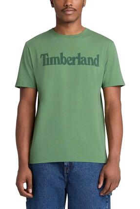 T-shirt - sportswear - Homme - Coupe régulière, manches courtes, col rond - Vert