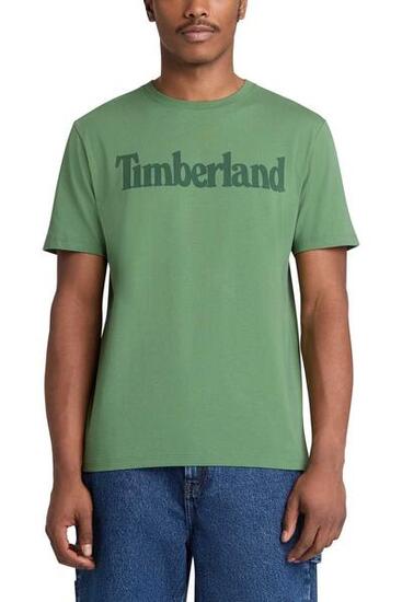 T-shirt - sportswear - Homme - Coupe régulière, manches courtes, col rond - Vert