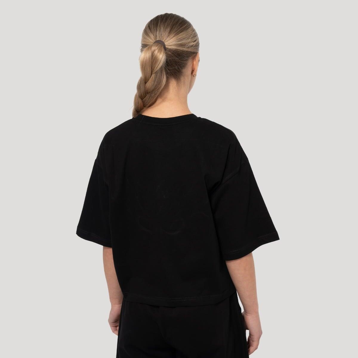 Koszulka damska fitness oversize czarna Thorn 4/6