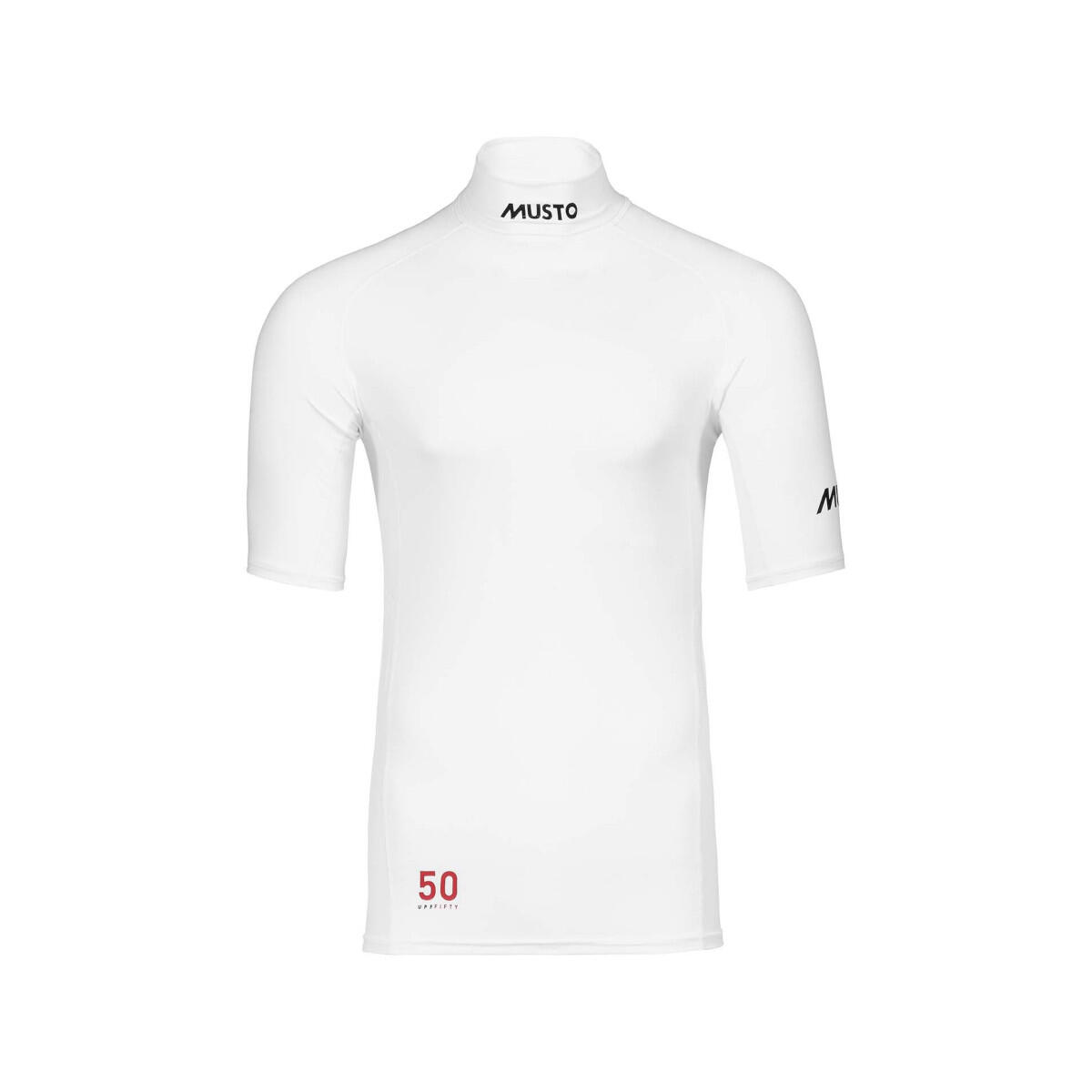 Championship Rash Guard shortsleeve heren wit 1/1