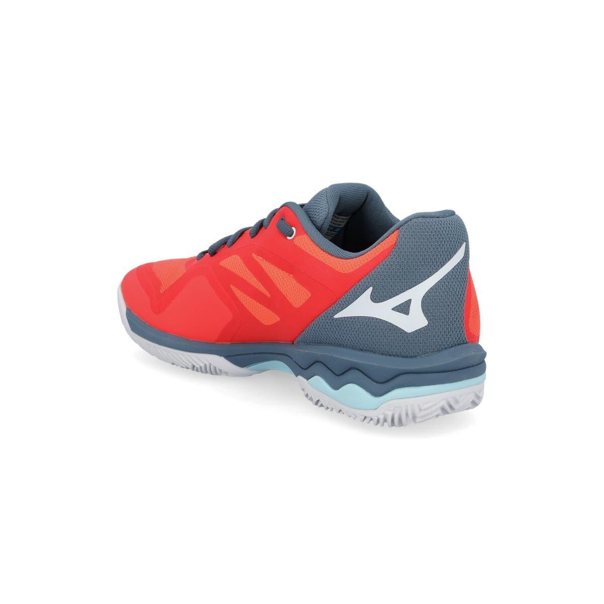 Mizuno Wave Exceed Light Cc Wos Rojo Mujer 3/6
