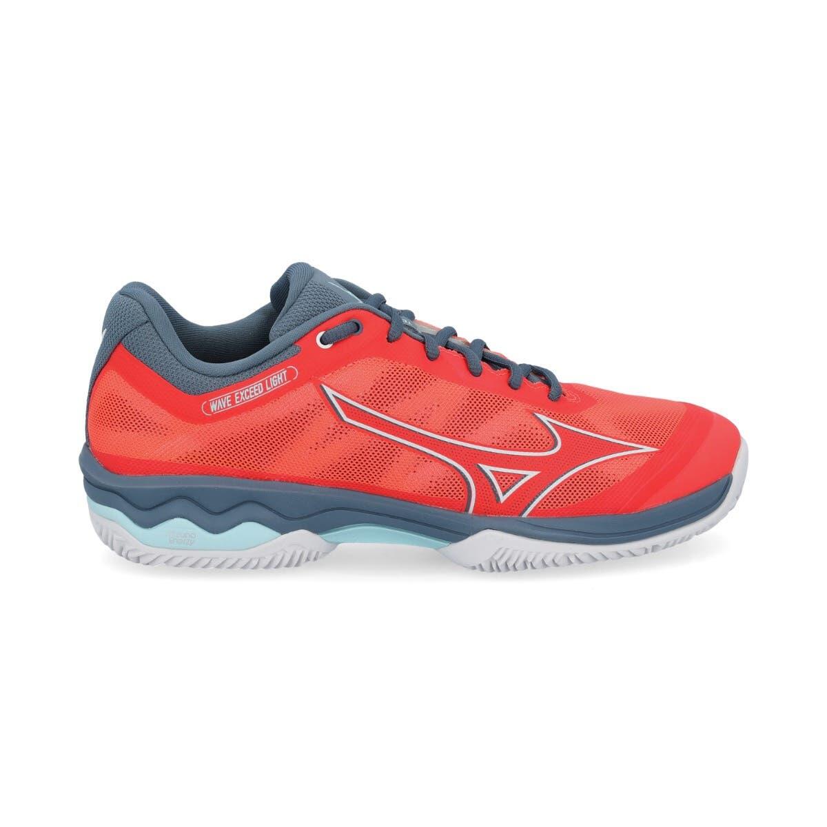 MIZUNO Wave Exceed Light Cc Wos Rojo Mujer