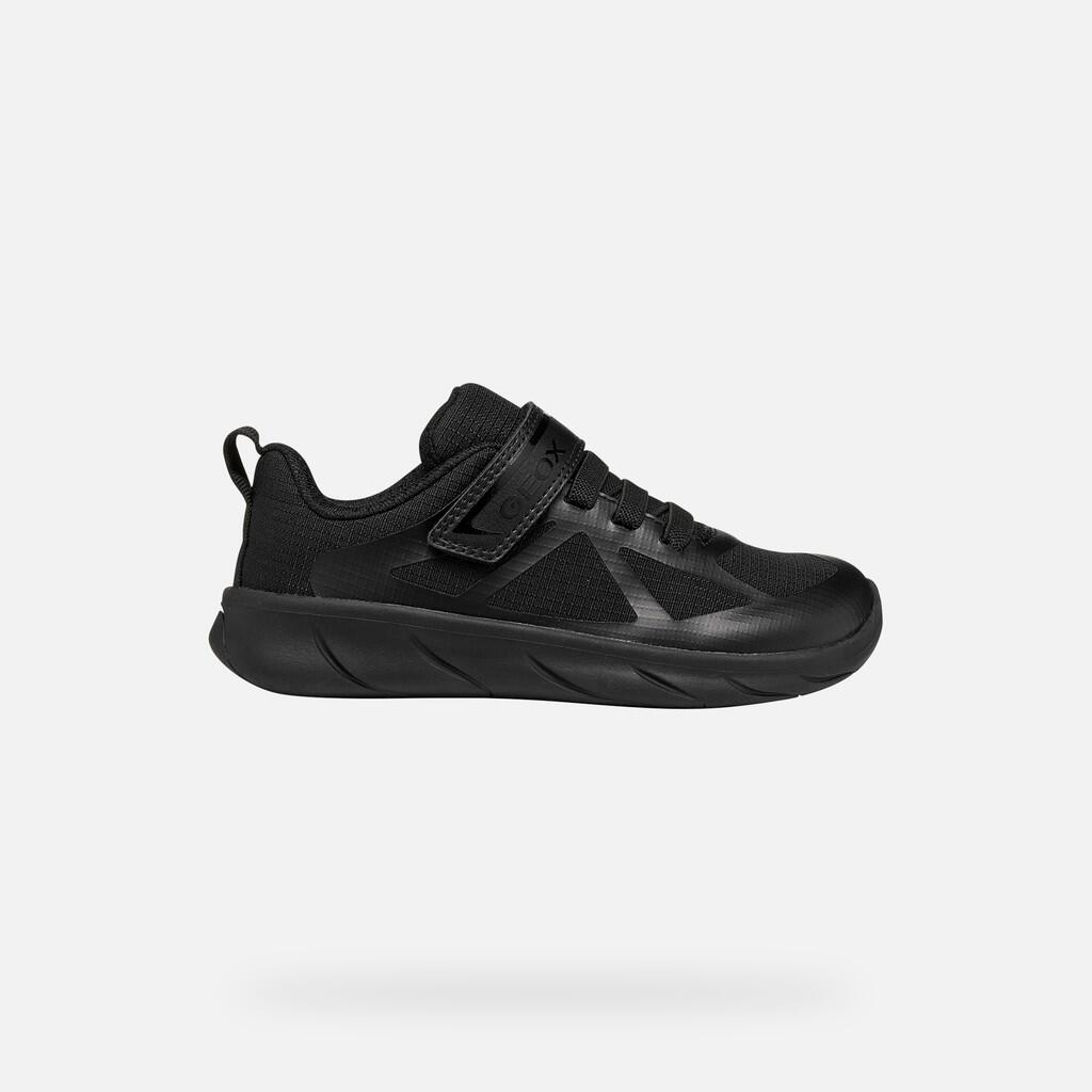 Baskets Garçon FOOT-RUN BOY Noir 2/7