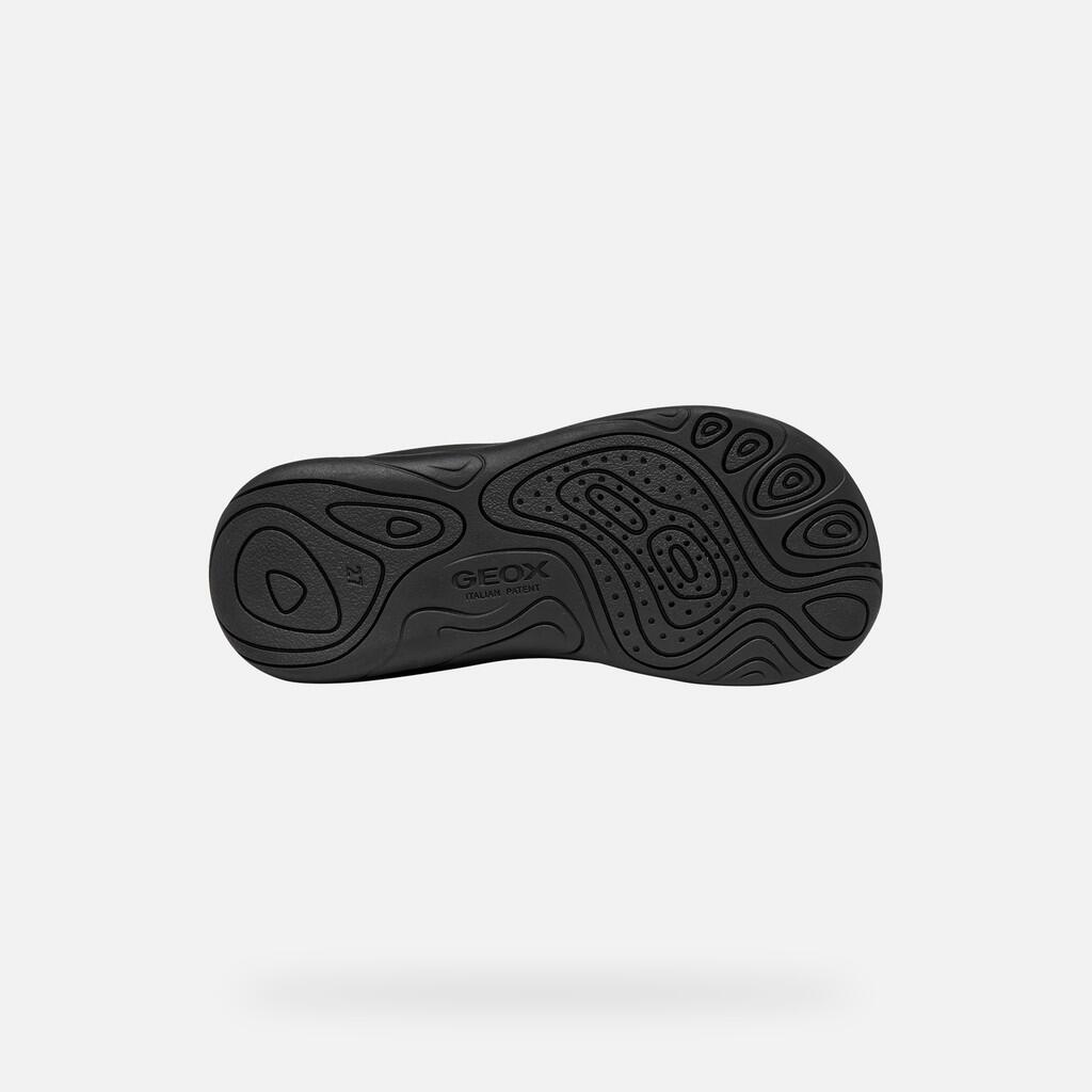 Baskets Garçon FOOT-RUN BOY Noir 7/7