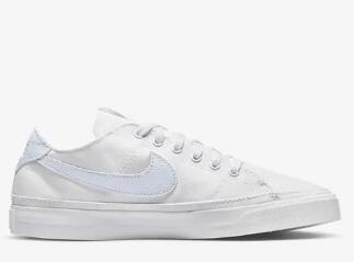 Zapatillas Deportivas Mujer Nike Court Legacy Canvas Blanco 4/4