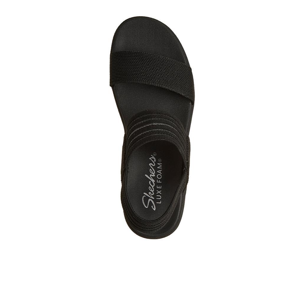 Sandálias Skechers Mulher Parallel Lite - Garden Room Preto 3/4
