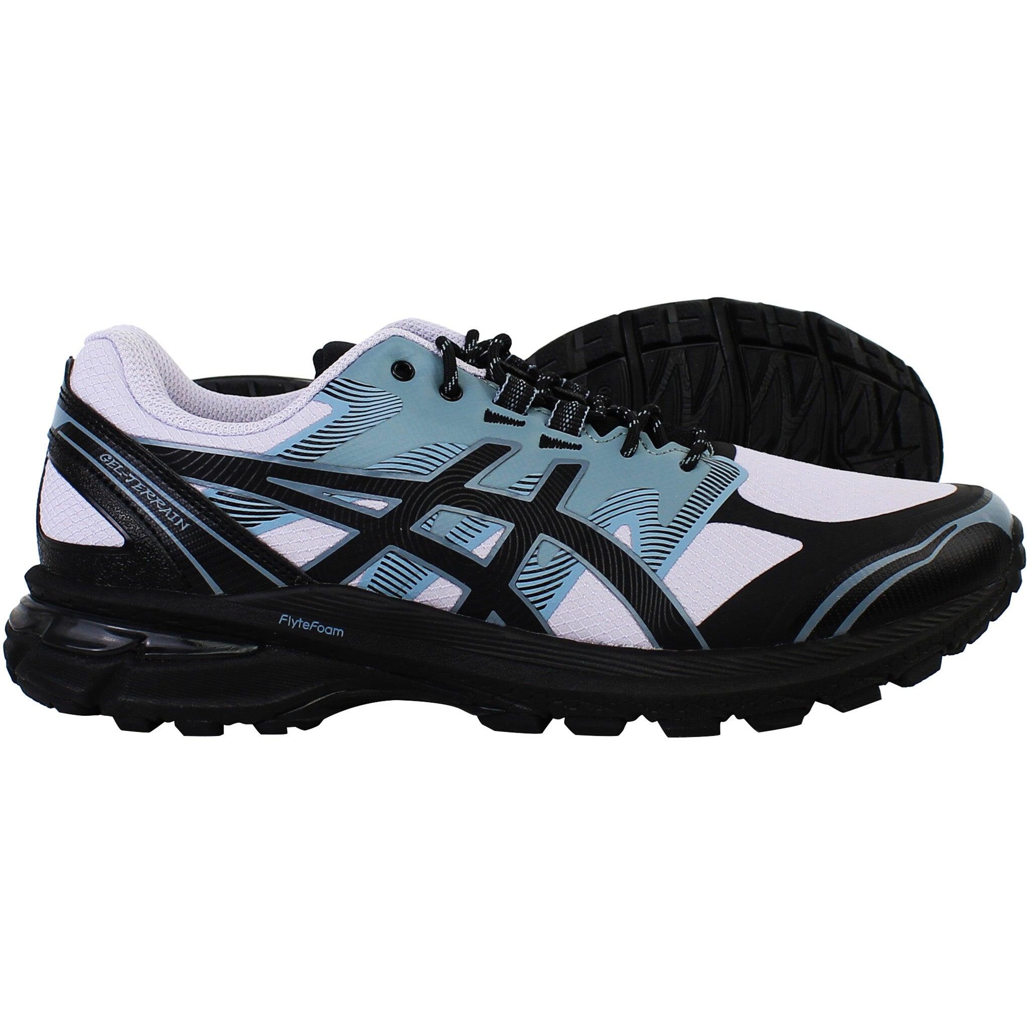 ASICS GEL-TERRAIN Hardloopschoenen Faded Ash Rock/Black 4/5