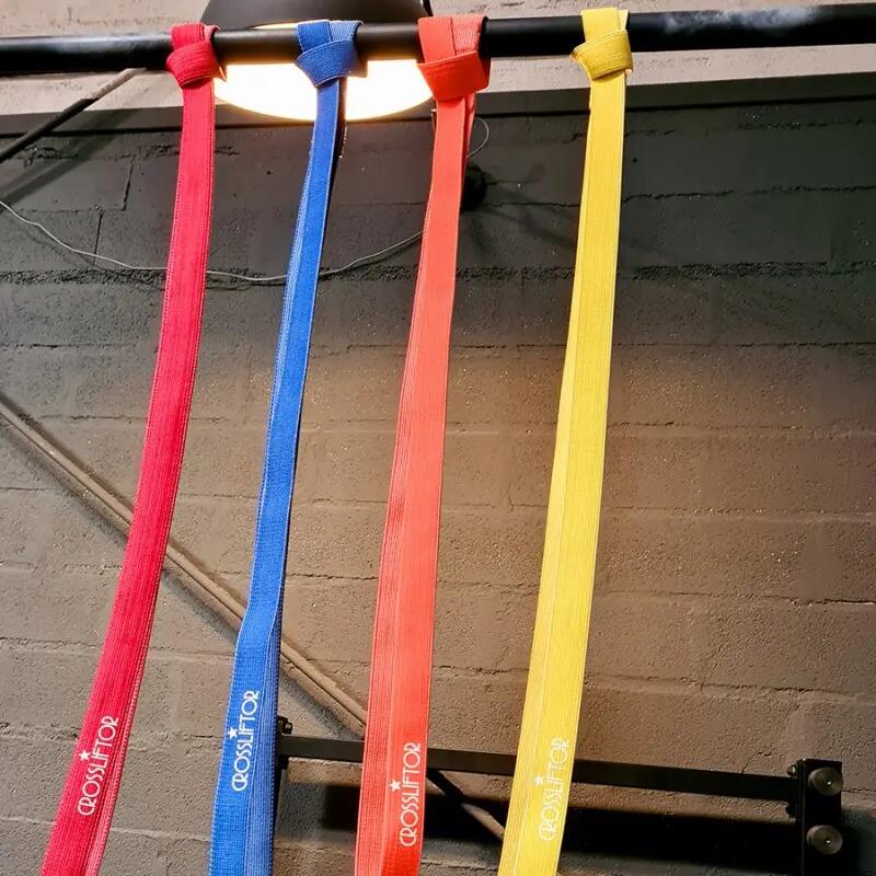 PowerBand Tissu Crossliftor - Molto forte, rosso - 2,1 m 3/5
