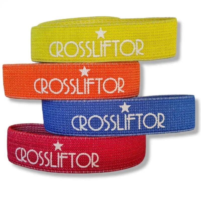 PowerBand Tissu Crossliftor - Molto forte, rosso - 2,1 m 5/5