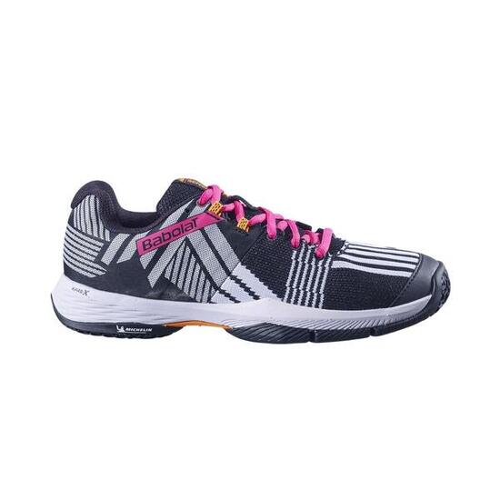 Chaussures Femme Babolat Sensa 31s23757 2041 Noir Et Blanc