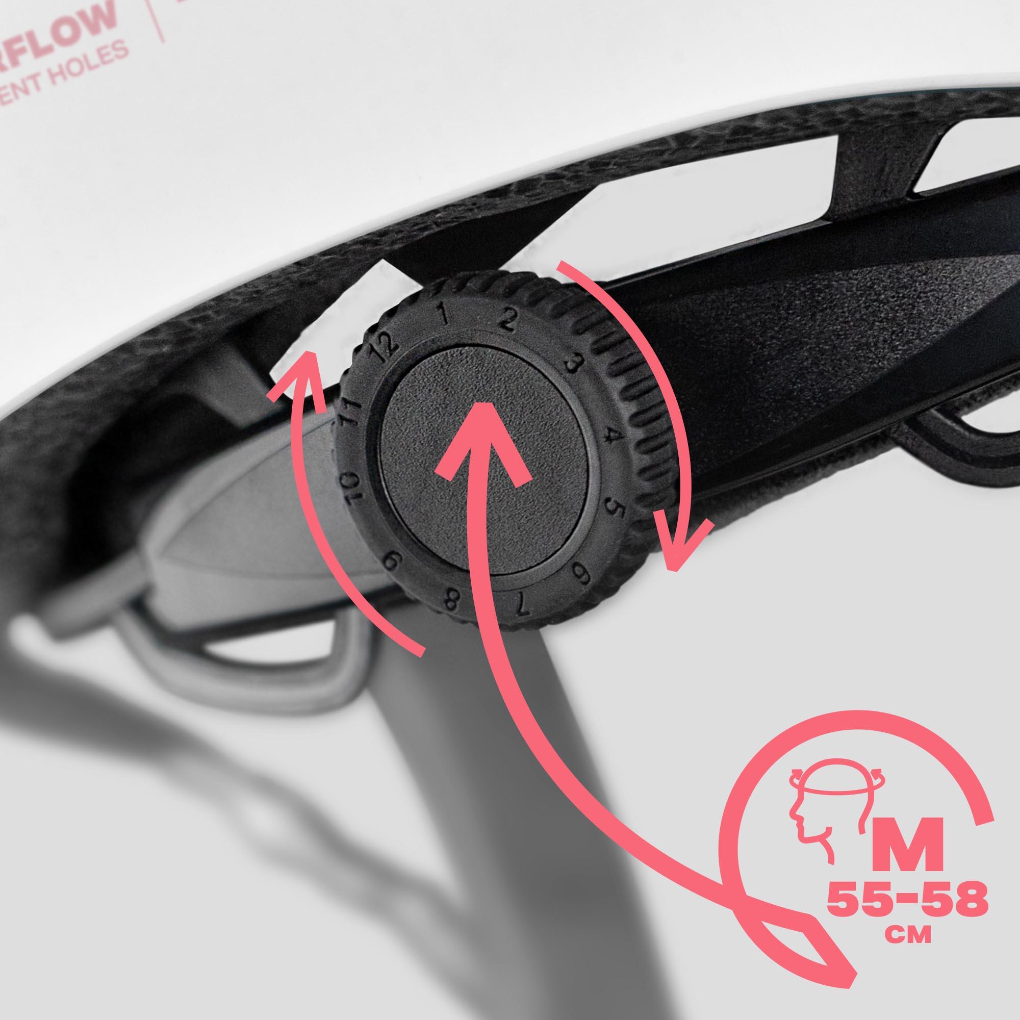 Casque urbain Movino Element avec système Dial-Fit - Vélo Rollers Trottinette 6/7