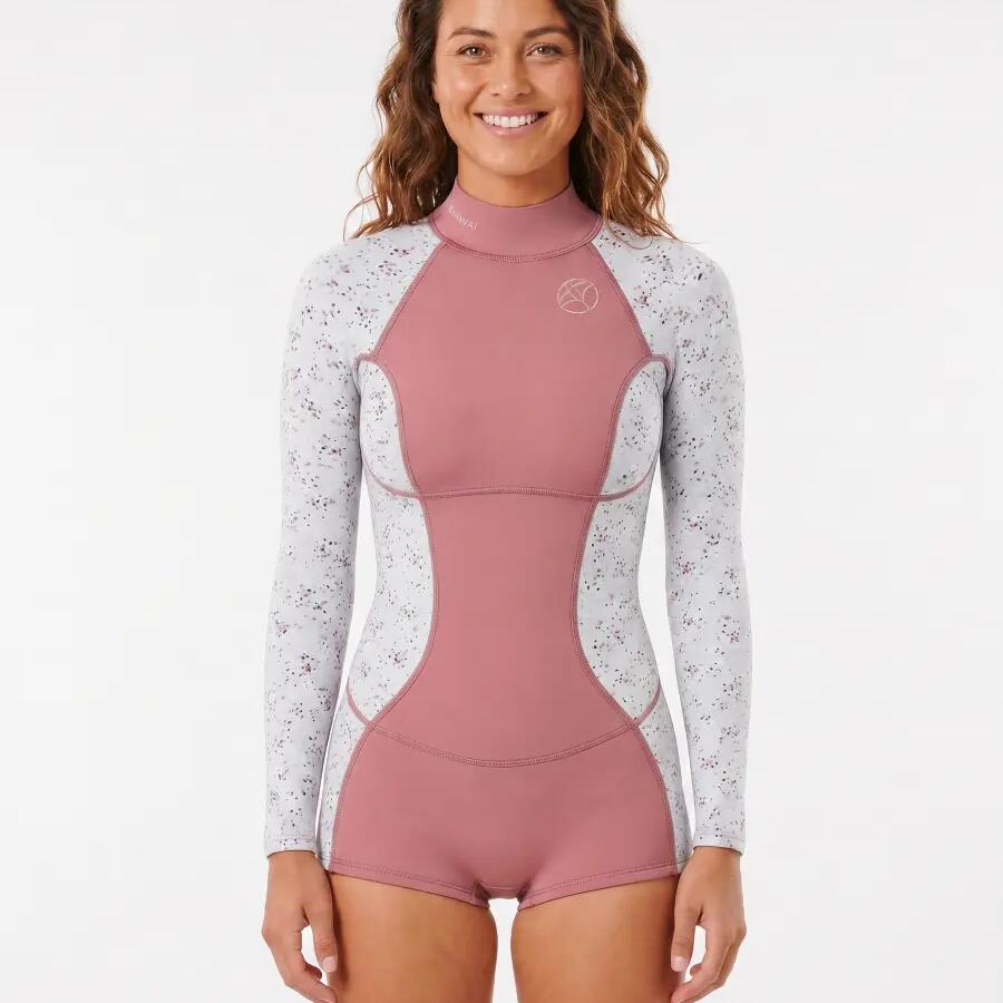 Dámsky krátky neoprén 2/1 mm Rose