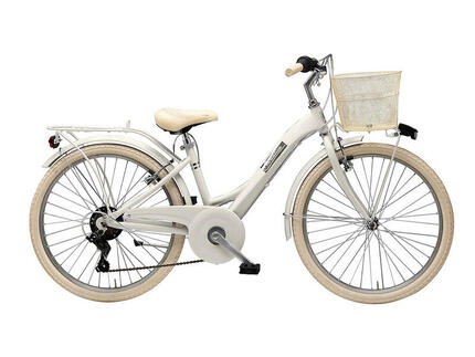 Cityfahrrad 24 Zoll PANDA, creme
