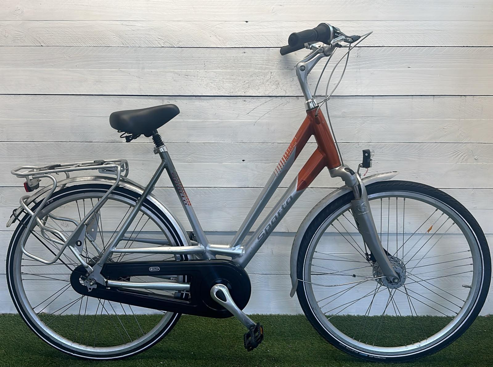 Sparta stadsfiets bike, metal/grijs 2/3