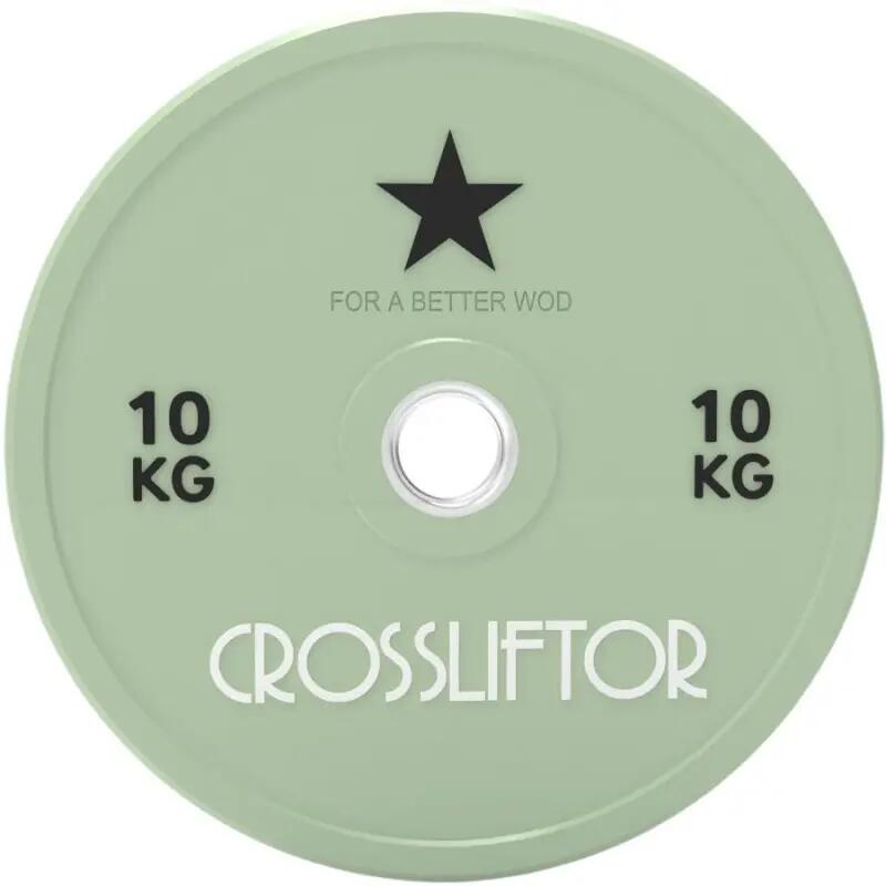 CrossLiftor Bumper Plate Slim - Unità 10 kg 2/5