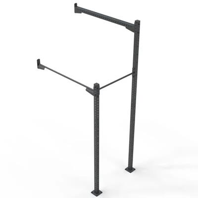 Gabbia Murale Tank MU - 1 corsia acciaio 80x80 mm 380 cm