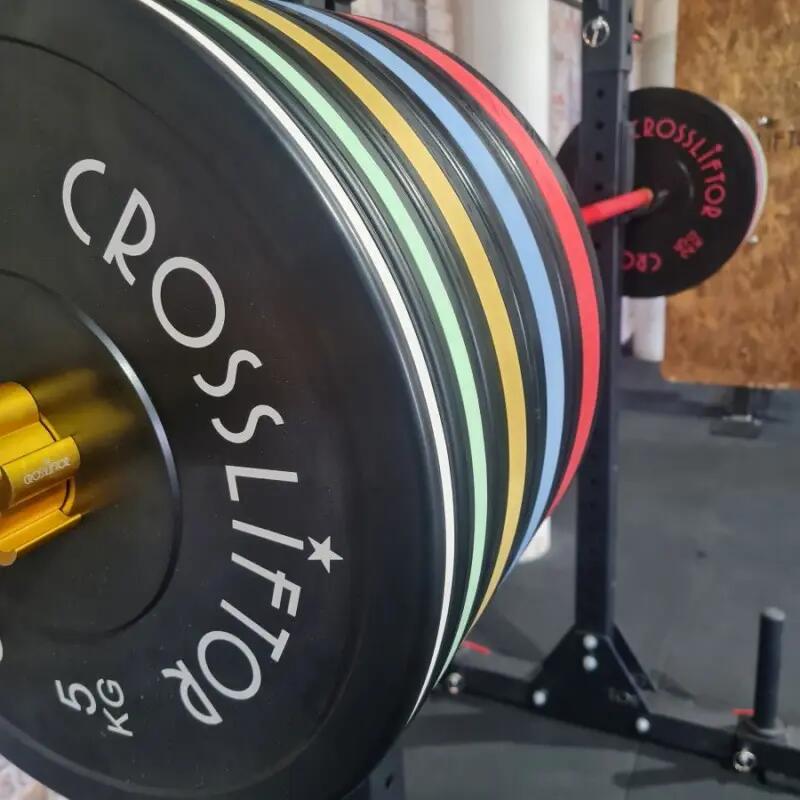 Bumper Plate Stripe CrossLiftor - Unità 10 kg 4/5