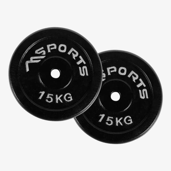 Disques de musculation en fonte