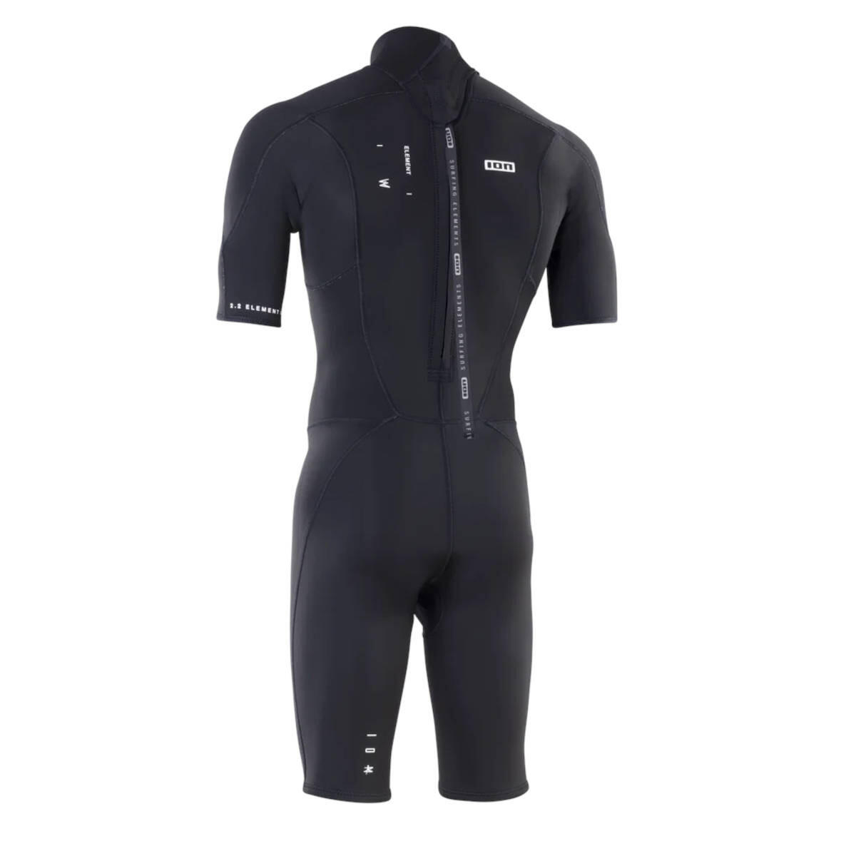 Pianka ION Element 2/2 Shorty SS Back Zip Black 2026 2/7