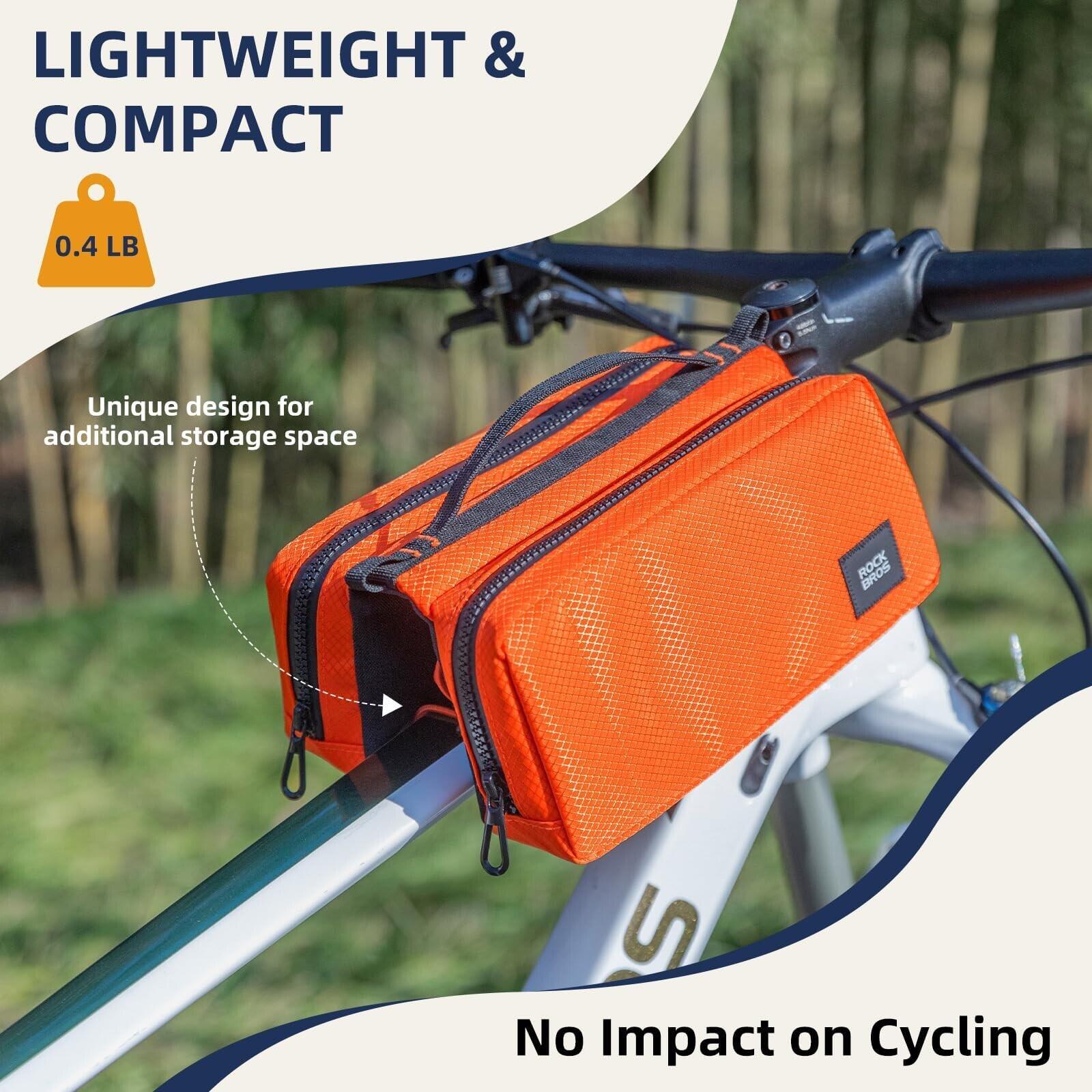 ROCKBROS Fahrrad oberrohrtasche leichte 6/7
