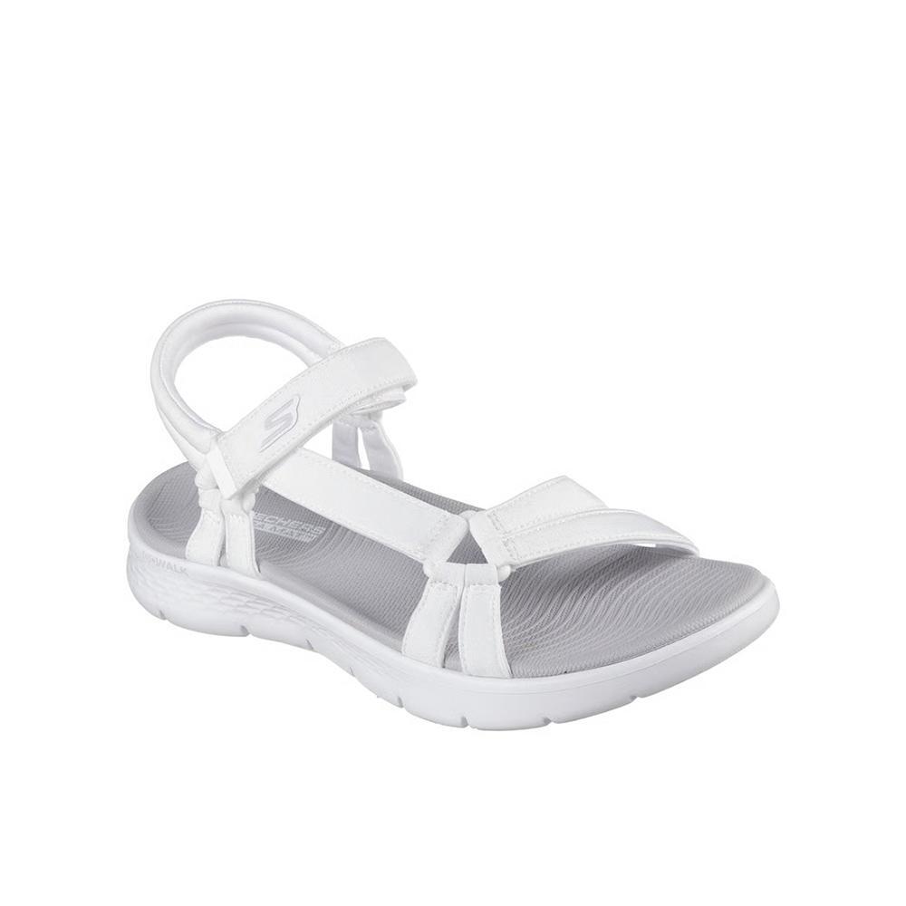 Sandalias Sckechers Mujer GO WALK® Flex Sandal - Sublime Blanco 2/4
