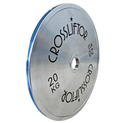 Disco per Powerlifting Hard Chrome - 20 kg - Pezzo singolo