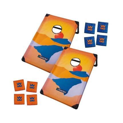 Waboba Travel Cornhole – Jeu de lancer portable et léger pour jardin et voyages