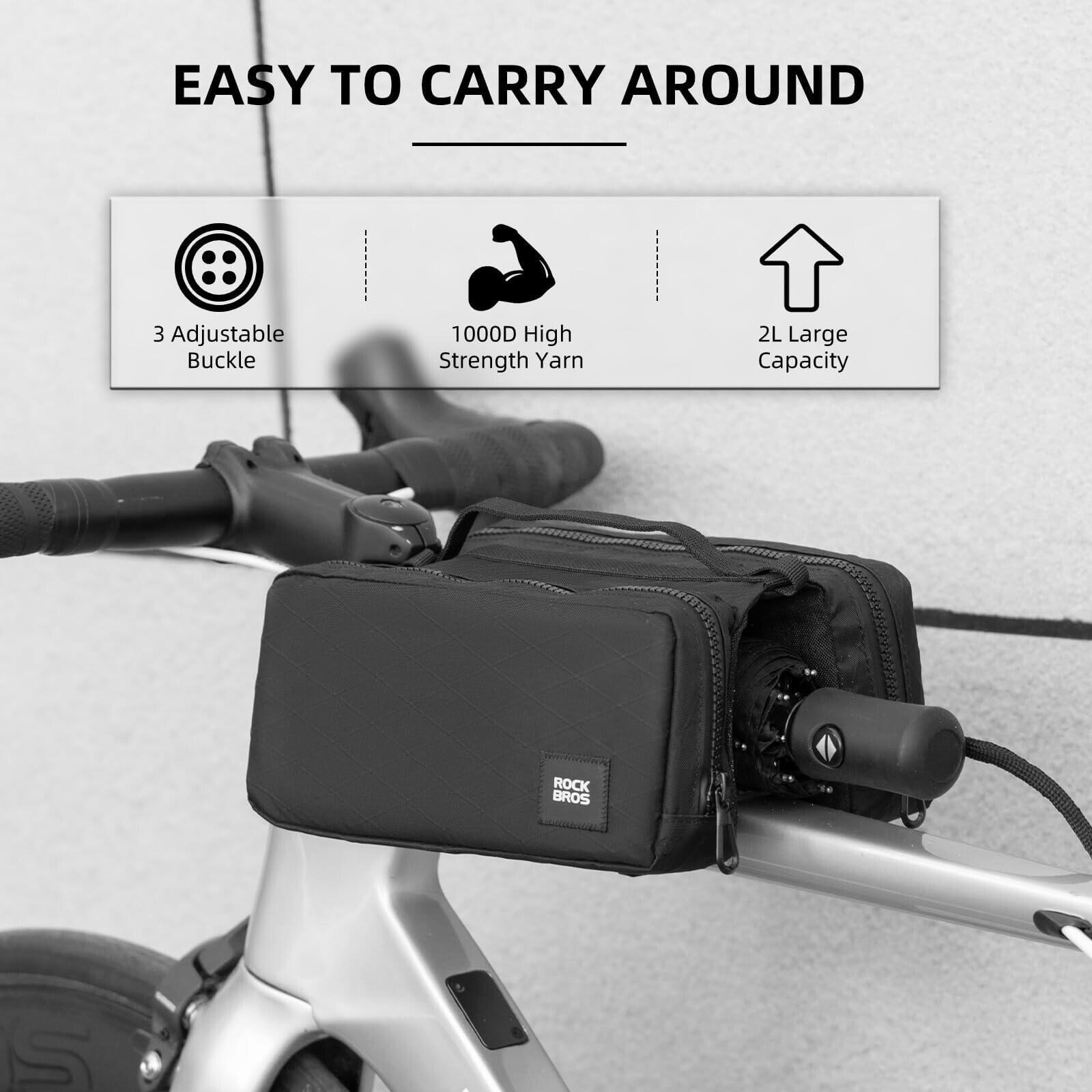 ROCKBROS Fahrrad oberrohrtasche leichte 2/7