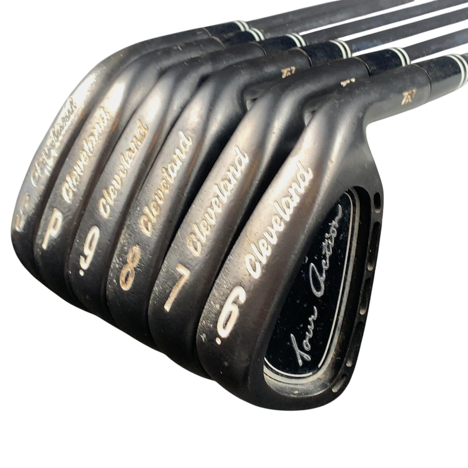 Cleveland Tour Action TA7 IJzerset / 6-PW+SW / Flex Stiff / Staal 3/6