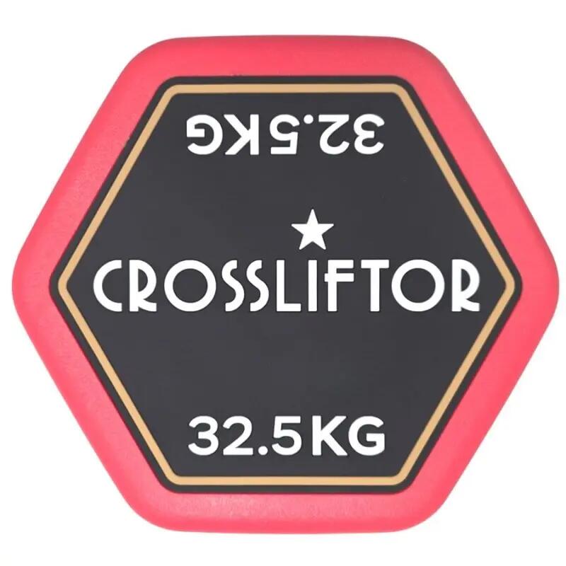CrossLiftor Dumbbell Color 2.0 hexagonale 32,5 kg 3/5