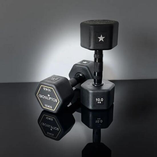 CrossLiftor Dumbbell 2.0 manubrio esagonale - 10 kg