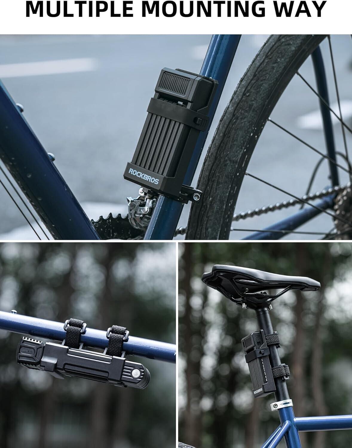 ROCKBROS Fahrrad Schloss Faltschloss 7/7
