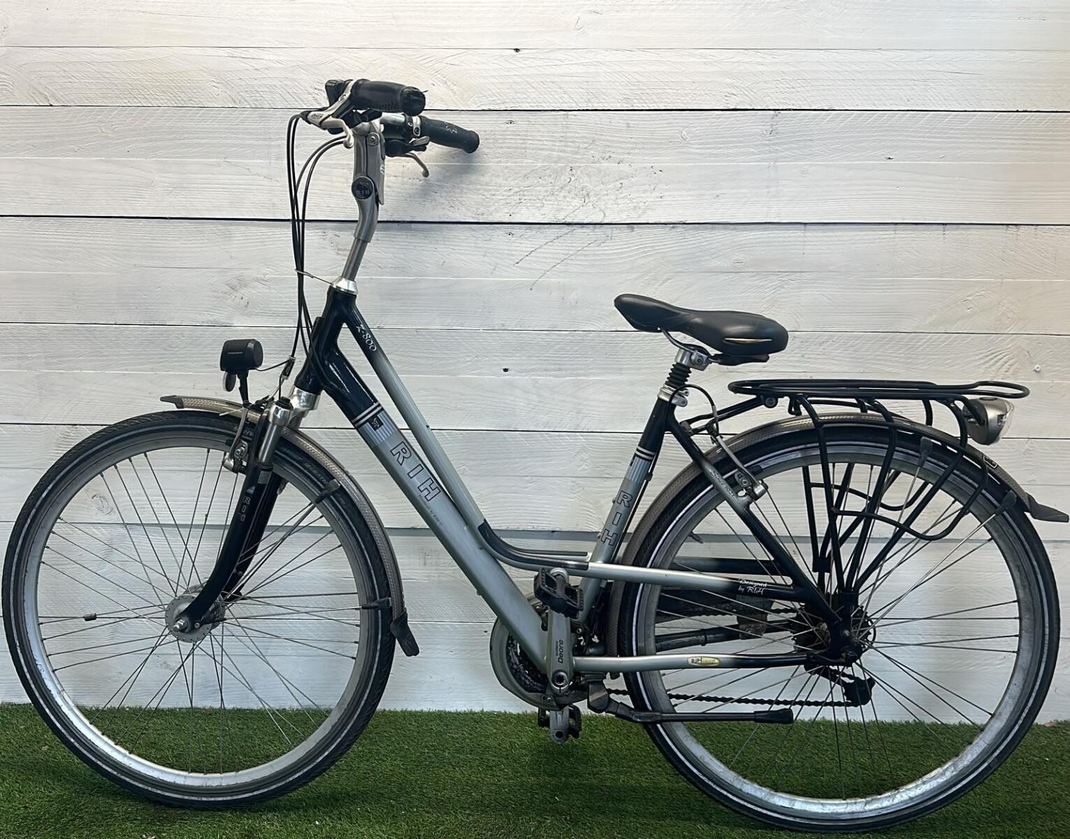 RIH stadsfiets bike, metal/grijs 3/3