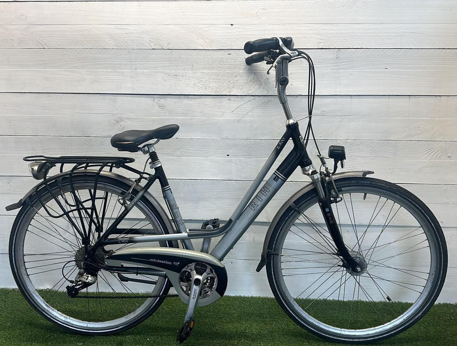 RIH stadsfiets bike, metal/grijs 2/3