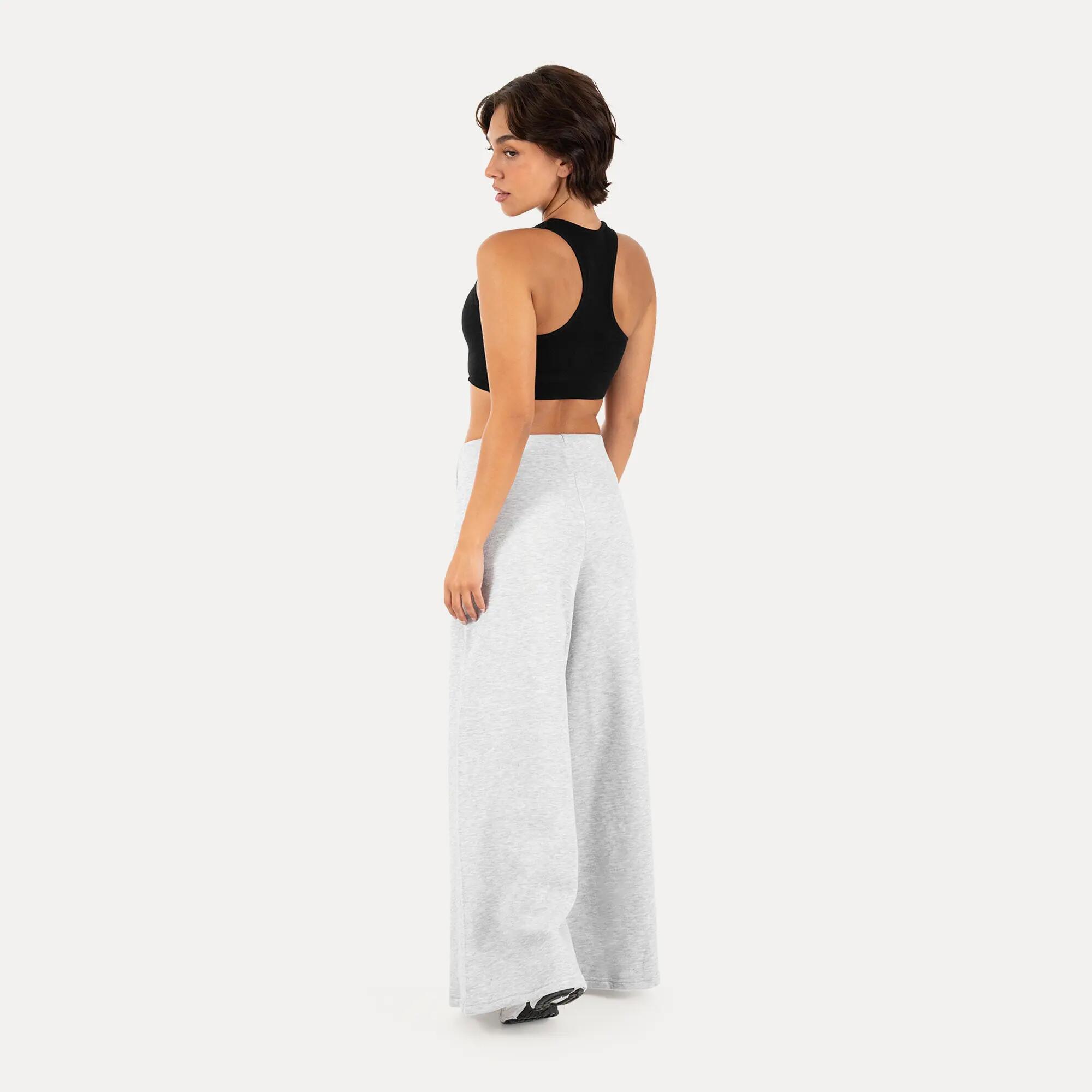 Damen Jogginghose Sylva Grau Melange 4/6