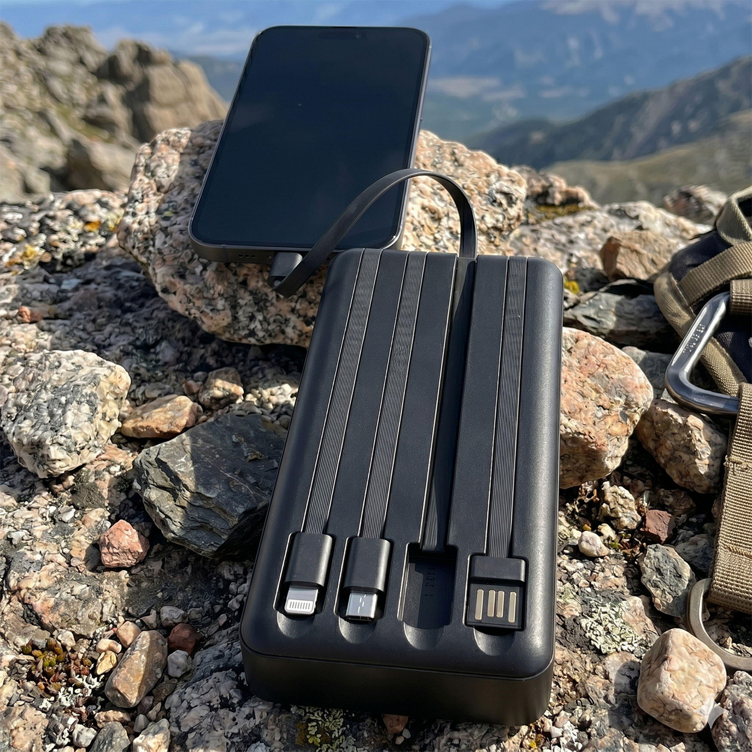 Setty Power Bank Solar Portátil SLR-120 20000 mAh Negra 4/5