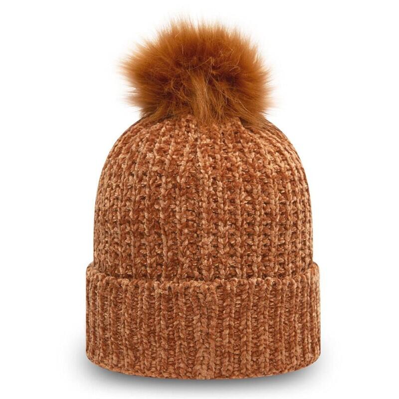 Gorro marrón New Era Winterized Bobble punto 60081282 2/3