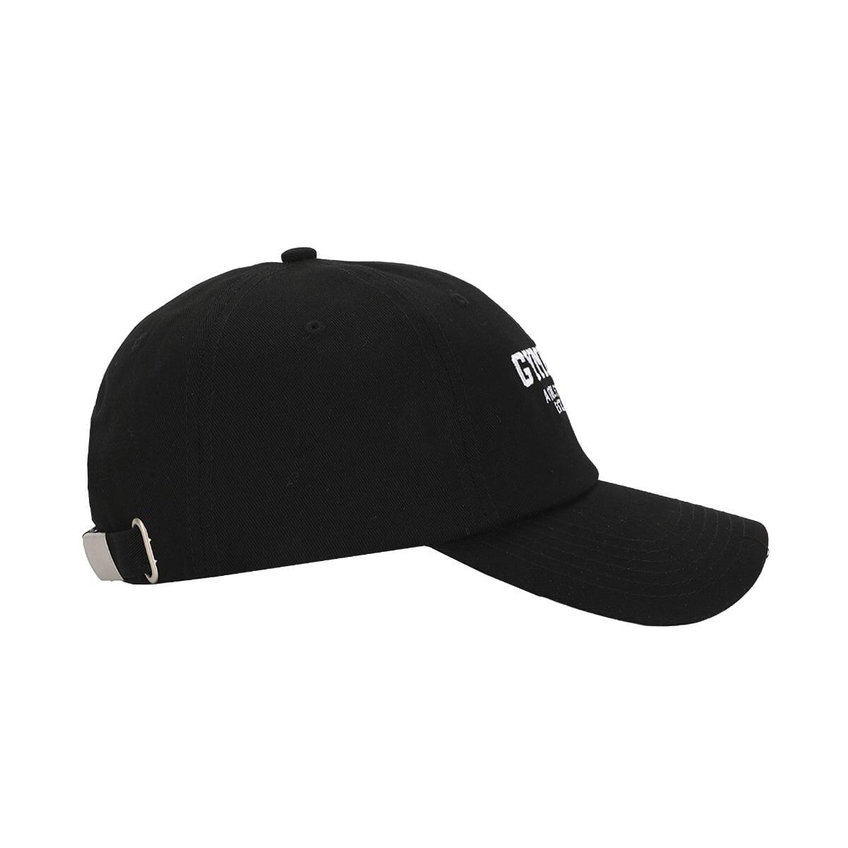 Czapka unisex fitness z daszkiem czarna Athletic Club 4/5