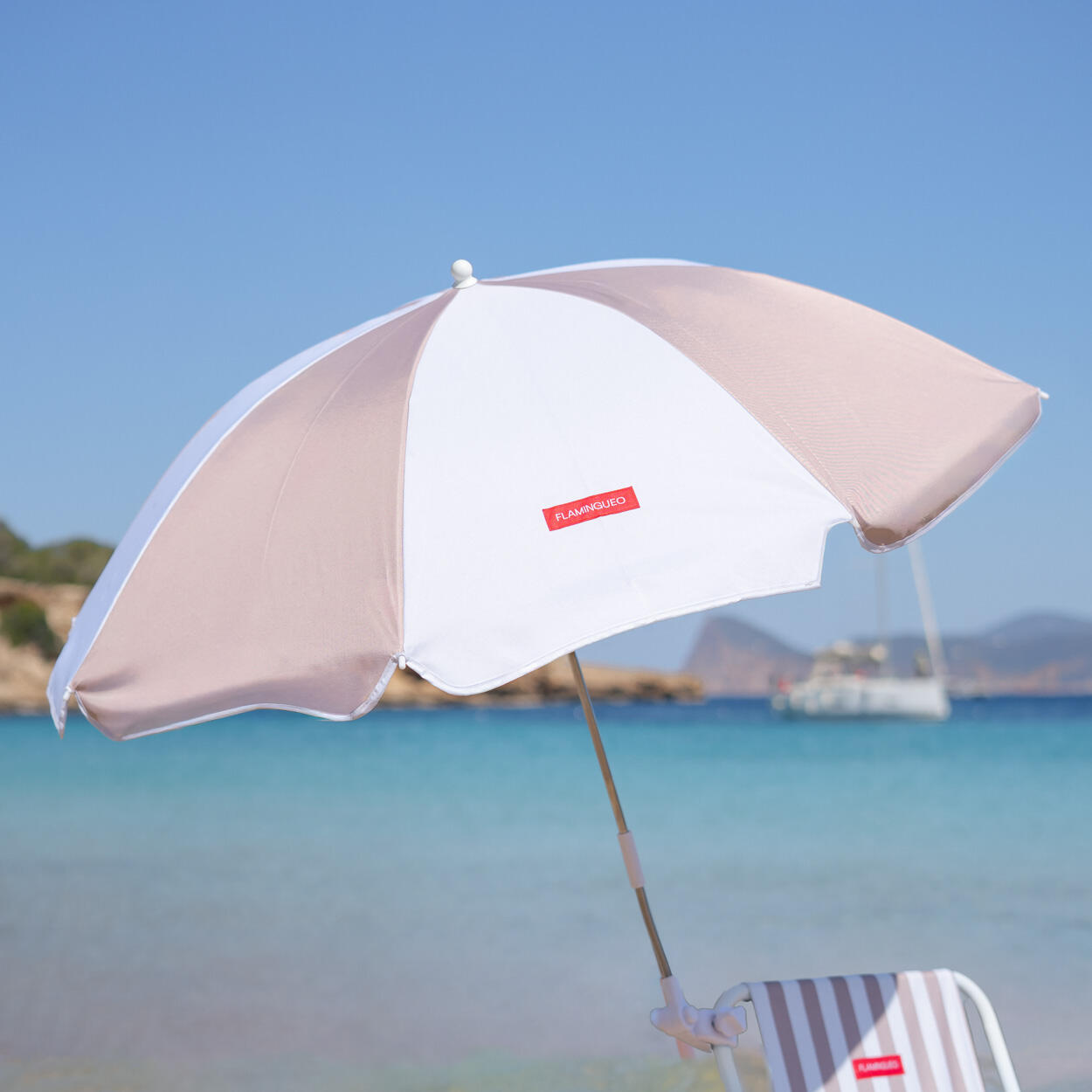 Flamingueo parasol voor strandstoel UPF50+ 2/6