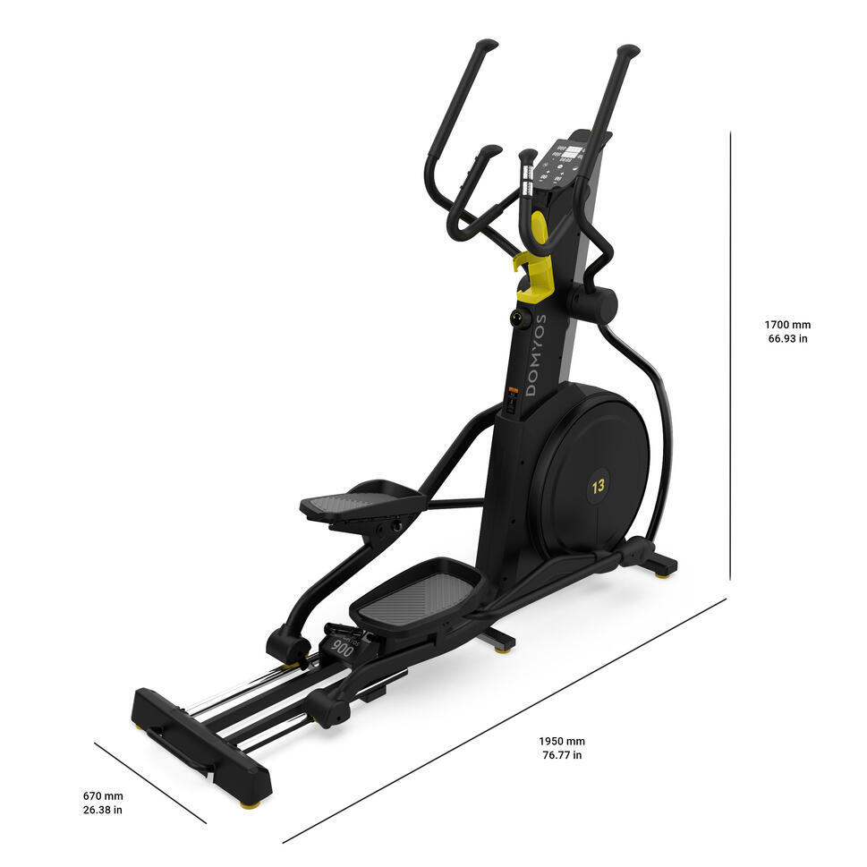 Segunda Vida - Bicicleta Elíptica Domyos 900 - Bom 2/4