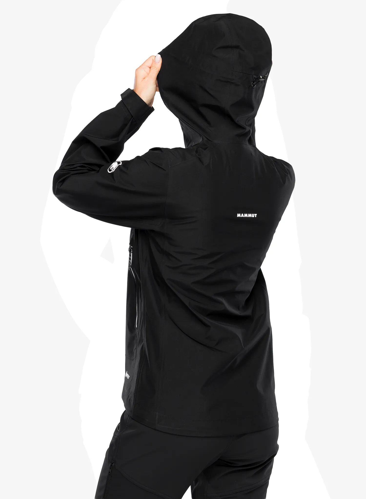 Kurtka z membraną damska Mammut Crater Light HS Hooded Jacket 7/7