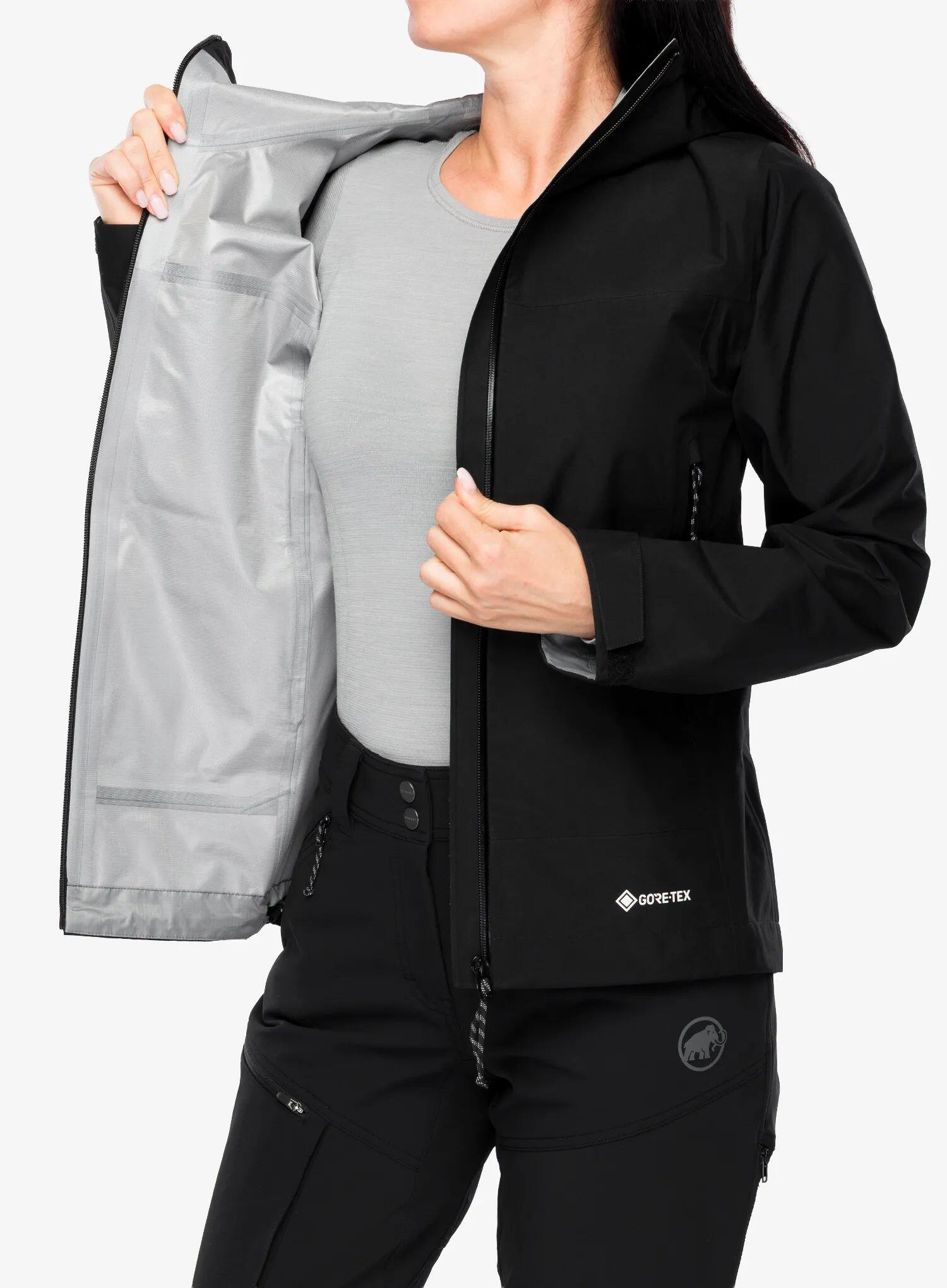 Kurtka z membraną damska Mammut Crater Light HS Hooded Jacket 5/7
